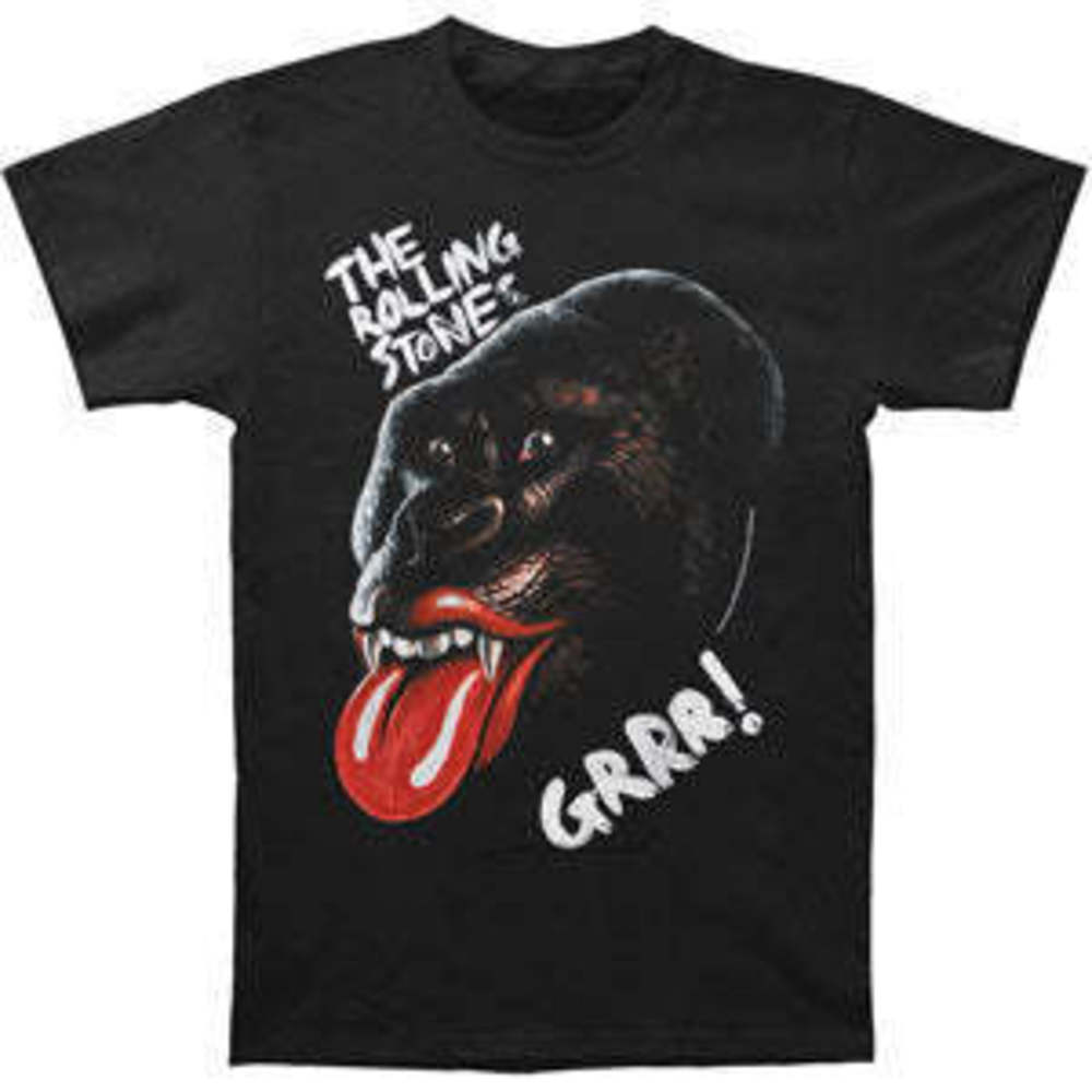Grrr Black Gorilla Tshirt Rolling Stones Shirt